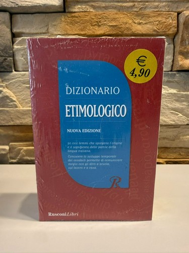 Dizionario etimologico nuova - dizionario,