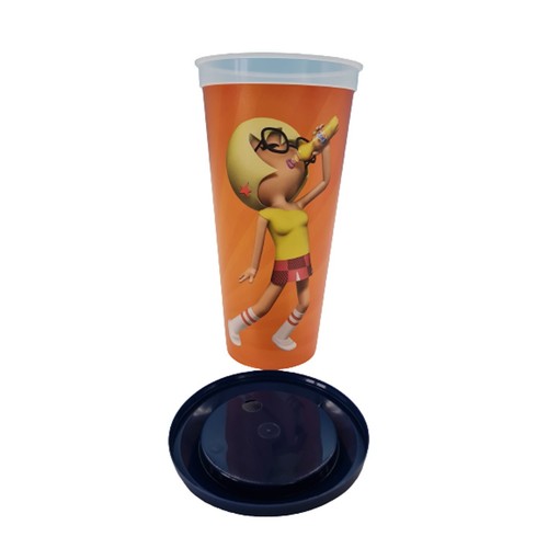 Fanta tazza cannuccia