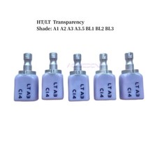 5 pezzi blocchi ceramici vetro