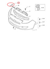 FRONT BUMPER RIVET Fiat NEW