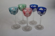 SAINT LOUIS 5 Verres à