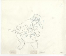 FIRE & ICE: DISEGNI DI PRODUZIONE ANIMAZIONE ORIGINALI (con autografo omaggio)