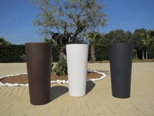 Cache pot rotondo in resina