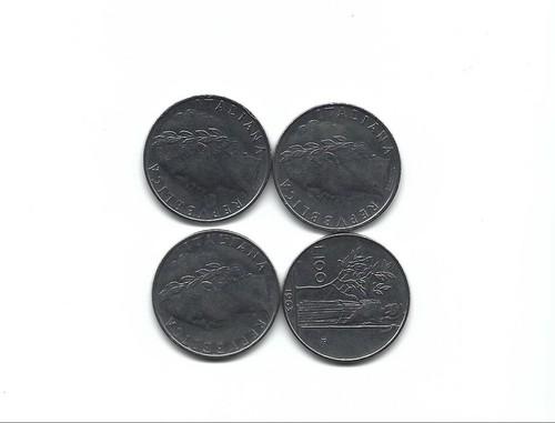 Quattro monete nichel - quattro, nichel-anno