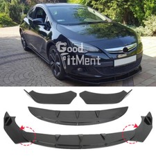 Spoiler anteriore nero lucido