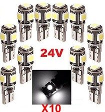 Ampoules T10 LED 24V Canbus 5