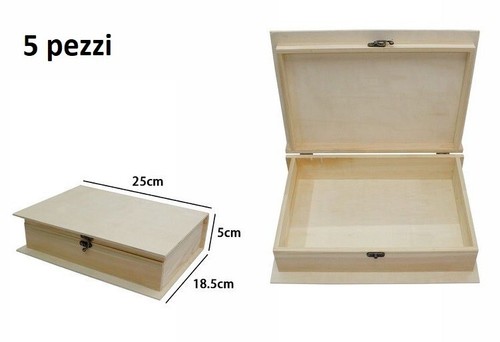 Set scatole box astuccio - 5, pz