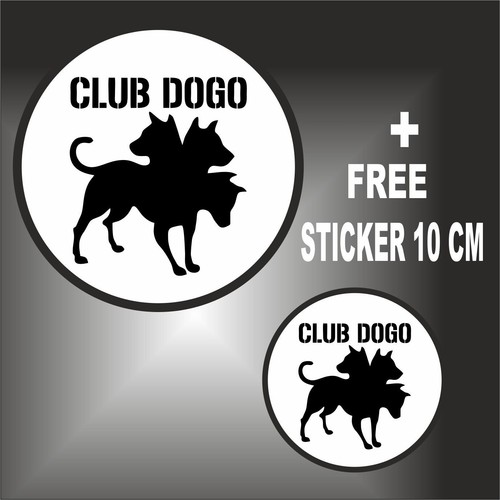 Adesivo sticker club dogo - ,
