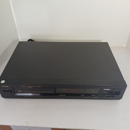Vintage teac compact - pd-75,