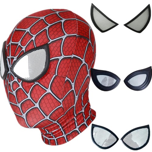 Spiderman raimi mask lenses - spiderman,