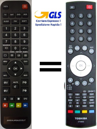 Telecomando gia programmato - telecomando,