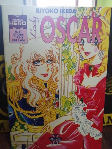 Lady oscar granata fumetto - lady,