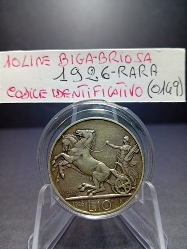 Lire biga del 1926 rara - 1926, "rara"