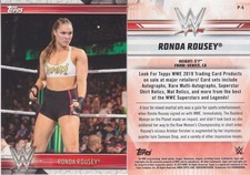 WWE RONDA ROUSEY 2018 TOPPS
