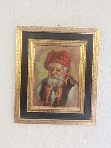 Angelo sansone dipinto olio - angelo,