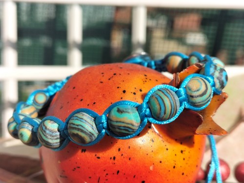 Bracciali shamballa malachite - bracciali,