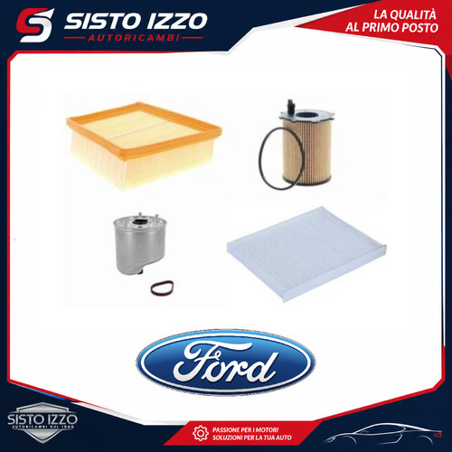 Kit filtri tagliando ford - kit,