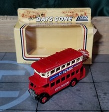 CINZANO VERMOUTH LONDON BUS AEC REGENT LLEDO DAYSGONE SCALA 1:76 NEW IN BOX 1986