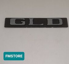 PEUGEOT GLD SIGLA EMBLEMA FREGIO STEMMA SCRITTA TARGHETTA BADGE TARGA PLACCA