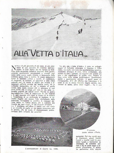 Alla vetta italia - alla, "vetta