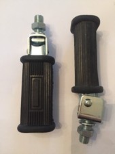 COPPIA PEDANE POGGIAPIEDI CON PERNO 12 MOD. EUROPA 1,25x27