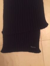 Sciarpa Extralarge Originale Sisley Lunghezza 2 Metri Nera Sconto 70%