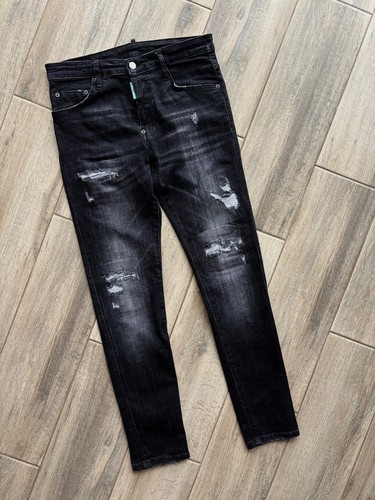 Jeans skater dsquared2 nero - jeans,