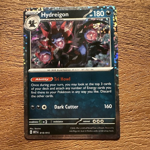 Carta pokemon hydreigon paldea - hydreigon,