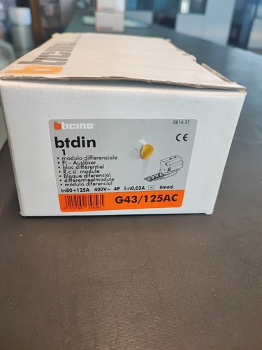 Bticino g43 125ac modulo - bticino,