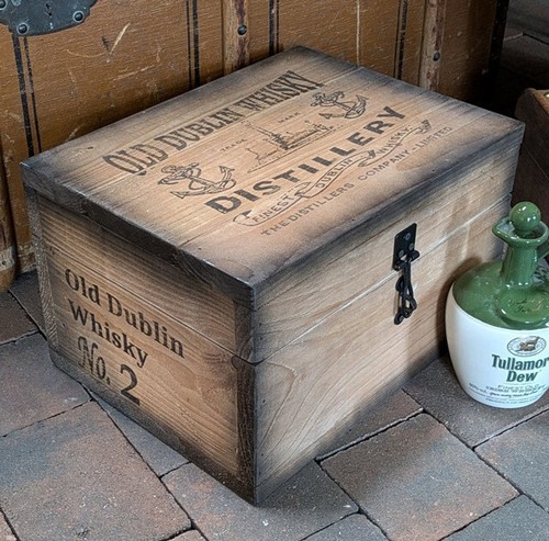 Scatola legno old - legno, dublin