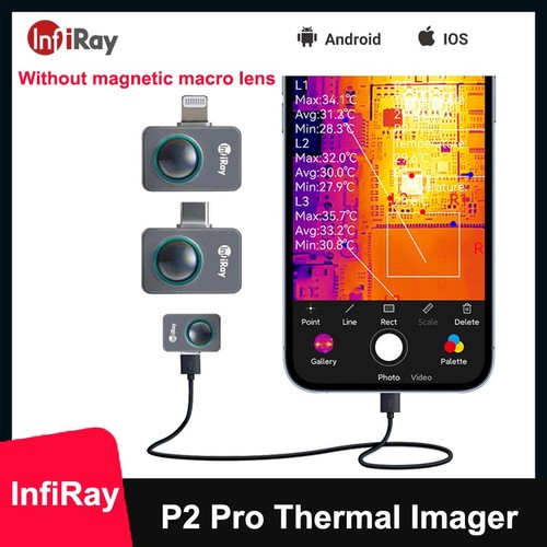 Termocamera infiray pro - infiray, p2