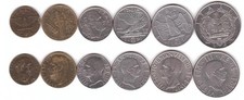 Italy set 6 c 5 10 20 50