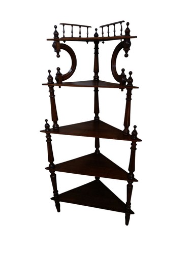 Etagere angoliera antica - etagere,