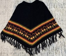 Poncho artigianale peruviano