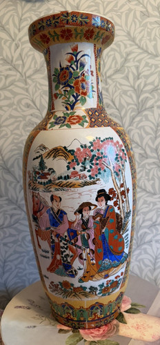 Grande vaso porcellana - , cinese
