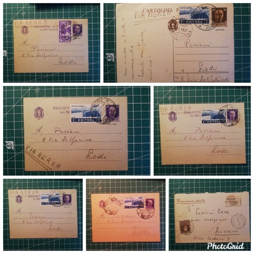 139 lettere coloniali pow - 139,