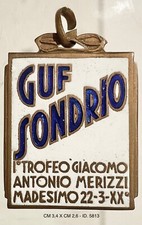 GUF SONDRIO 1° TROFEO GIACOMO