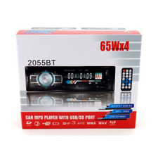 STEREO PER AUTO CON TELECOMANDO CON FM RADIO MP3 PORTA USB MICRO USB AUX 1DIN
