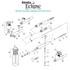 Ricambi per aerografo Iwata