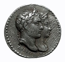 [NC] NAPOLEONE MEDAGLIA MATRIMONIO MARIA LUISA - FUSIONE IN PIOMBO 13 mm (t0096)