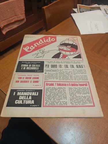 Rivista candido luglio - candido, 1977