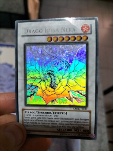 Yugioh drago rosa nera - nera, ghost