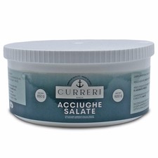 Acciughe Salate "Curreri" | Lavorate a Mano a Sciacca, Sicilia | 850g