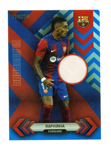 Raphinha match worn - raphinha, relic
