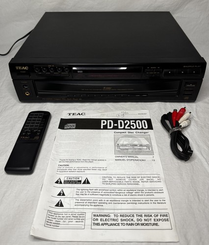 Teac d2500 disc cd - 5,
