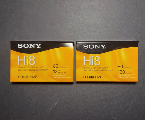 Videocassetta sony hi8 - sony, digital