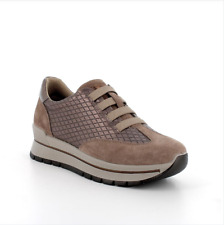 IGI&CO SCARPE SLIP ON DA DONNA 6674022 BEIGE MARRONE MEMORY DAL 35 AL 40 NEW