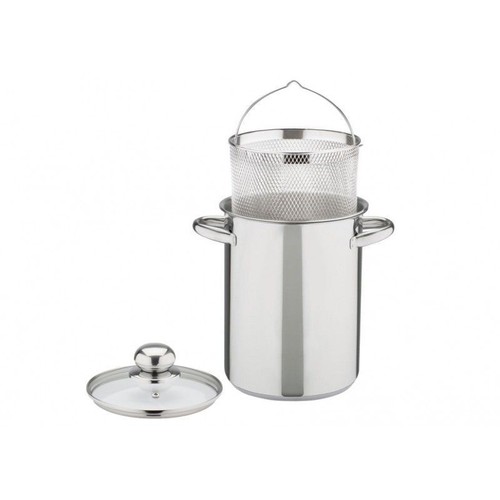 Pentola inox cuoci asparagi - pentola,