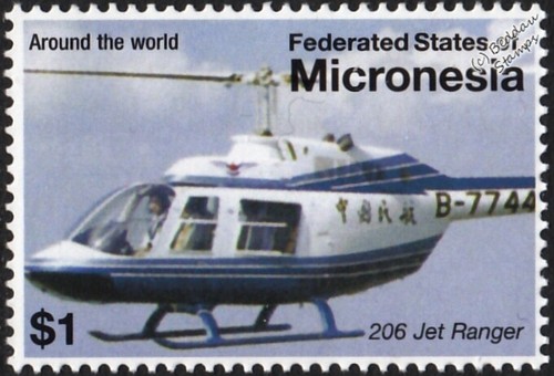 Bell 206 jet - /, timbro