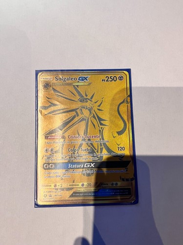 Lunala solgaleo gold - lunala, gx